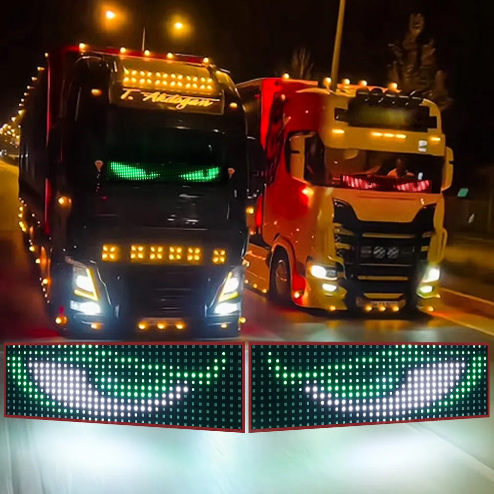 Devil Eye LED Windshield Display