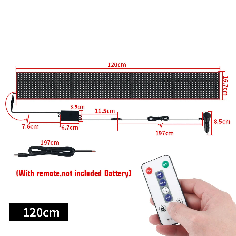 Devil Eye LED Windshield Display
