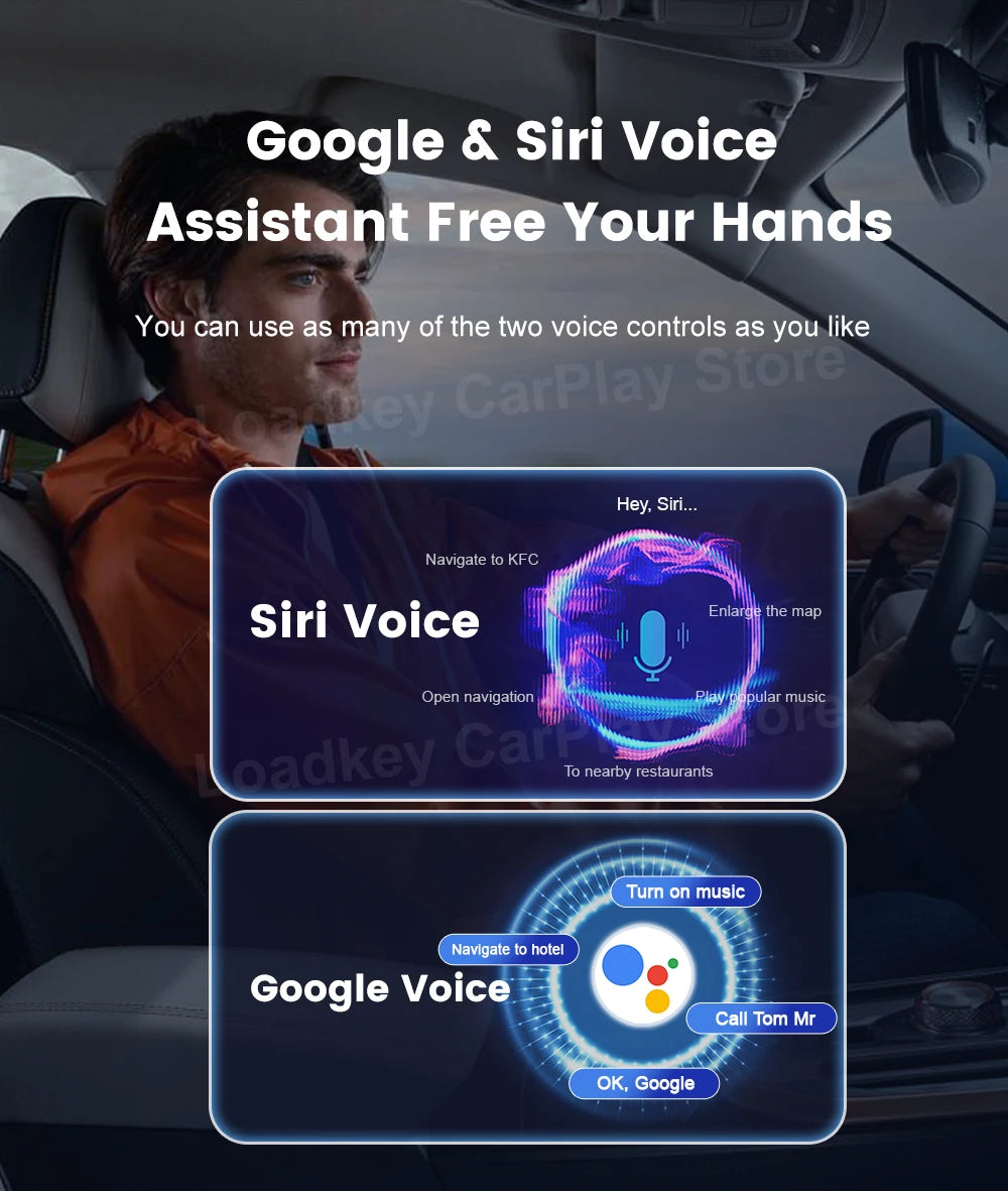 Carlinkit 5.0 Wireless Apple CarPlay & Android Auto Adapter