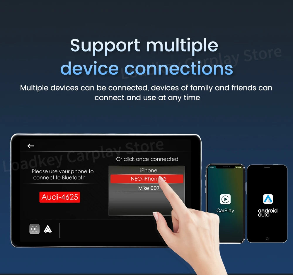Carlinkit 5.0 Wireless Apple CarPlay & Android Auto Adapter