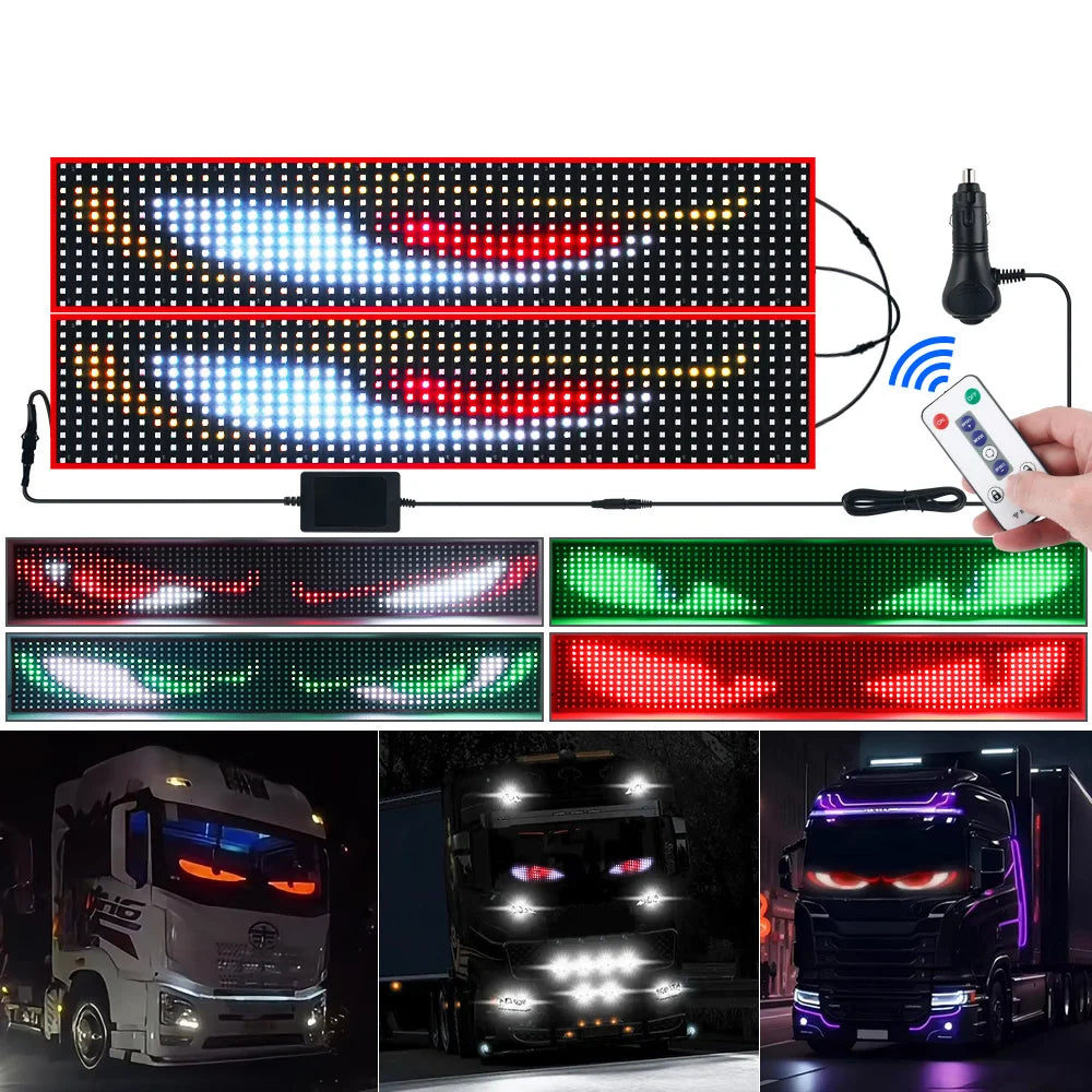 Devil Eye LED Windshield Display