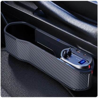 Charge & Go – Wireless Car Seat Organizer
