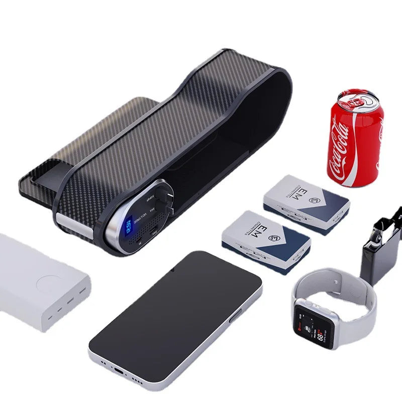 Charge & Go – Wireless Car Seat Organizer